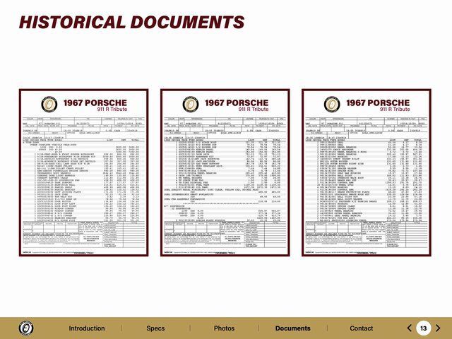 1967 Porsche 911 R Paramus NJ