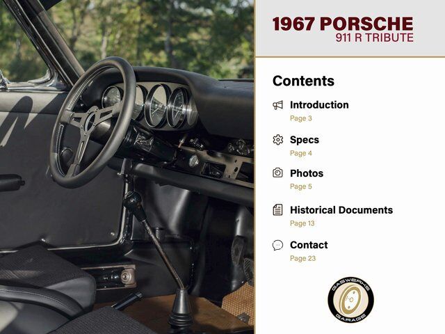 1967 Porsche 911 R