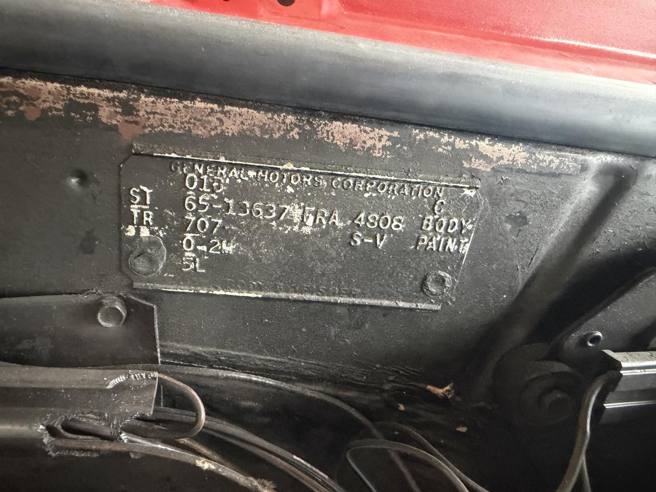 1969 CHEVROLET CORVETTE Connellsville PA