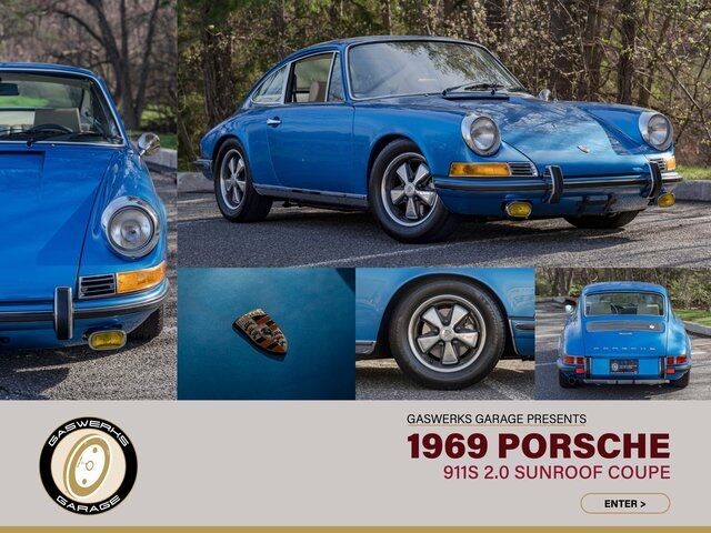 1969 Porsche 911 S 2.0 Sunroof Coupe Paramus NJ