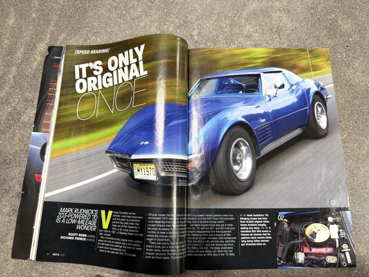 1970 Chevrolet Corvette Survivor Car Houston TX