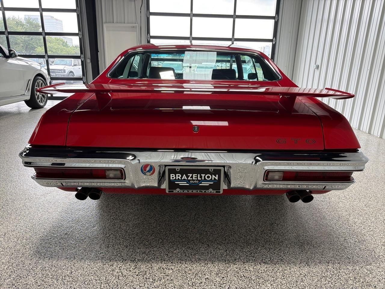 1970 Pontiac GTO 400 V8, Turbo 400 Automatic, Cold A/C, P/S, P/B, Frame Off Restoration, Kenwood Radio Houston TX