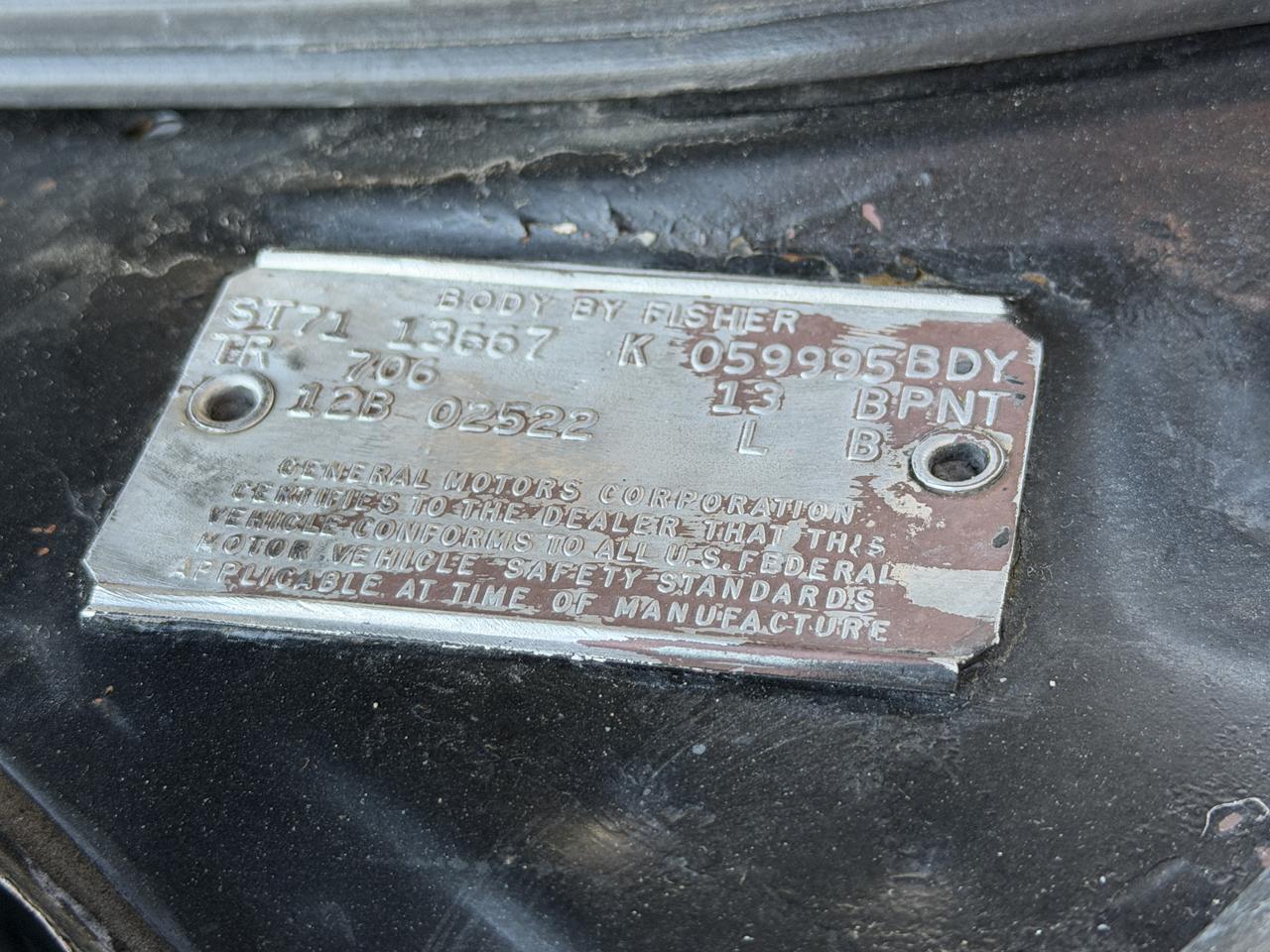 1971 CHEVROLET CHEVELLE SS 454 Connellsville PA