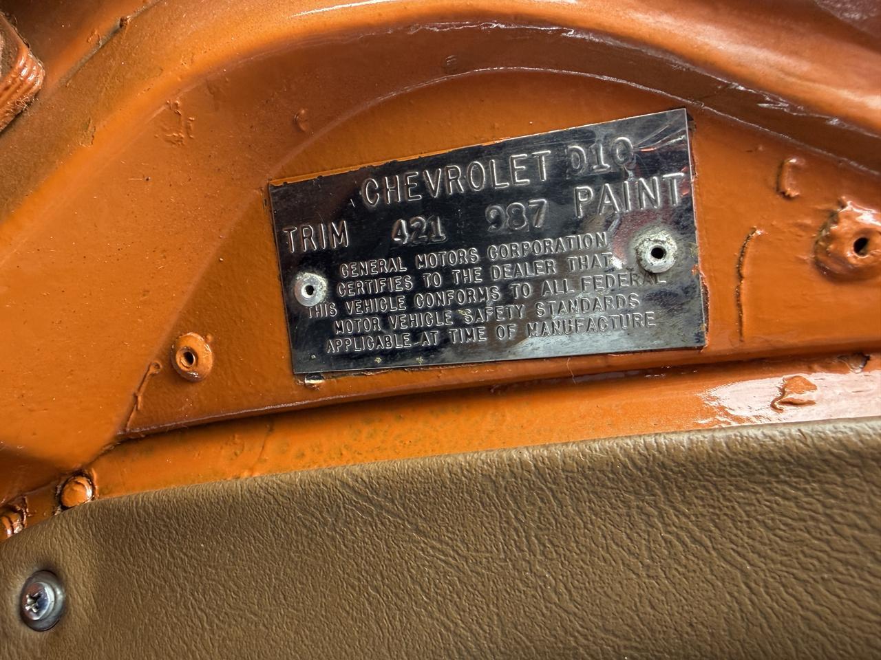 1972 CHEVROLET CORVETTE Connellsville PA