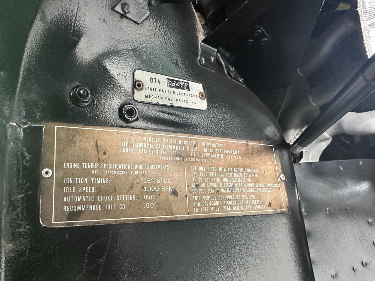 1972 Other Pantera DeTomaso Pantera Houston TX