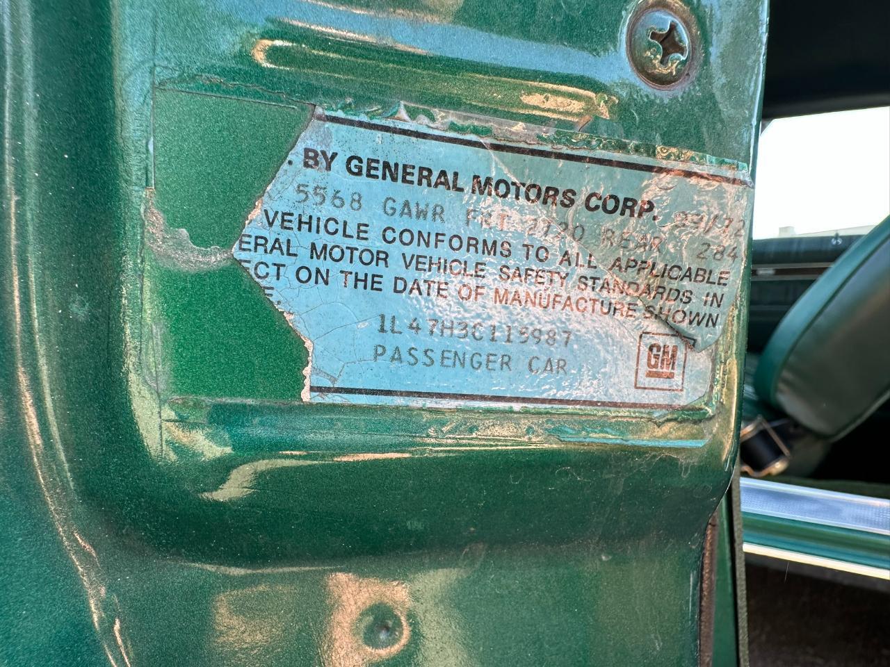 1973 Chevrolet Caprice Classic/Impala SS Jacksonville FL