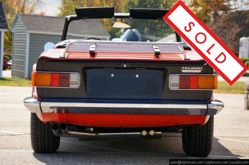 1973 Triumph TR6 Roadster Boston MA