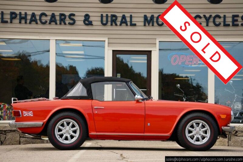 1973 Triumph TR6 Roadster Boston MA