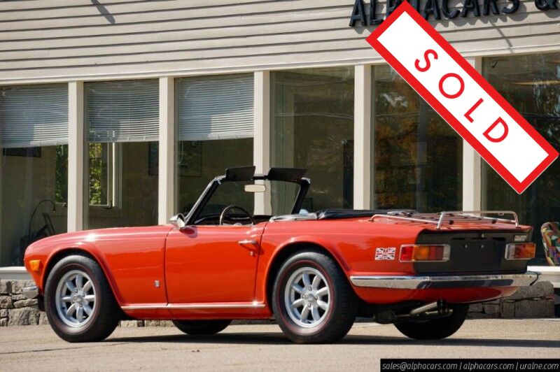 1973 Triumph TR6 Roadster Boston MA