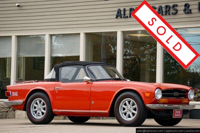 1973 Triumph TR6 Roadster Boston MA