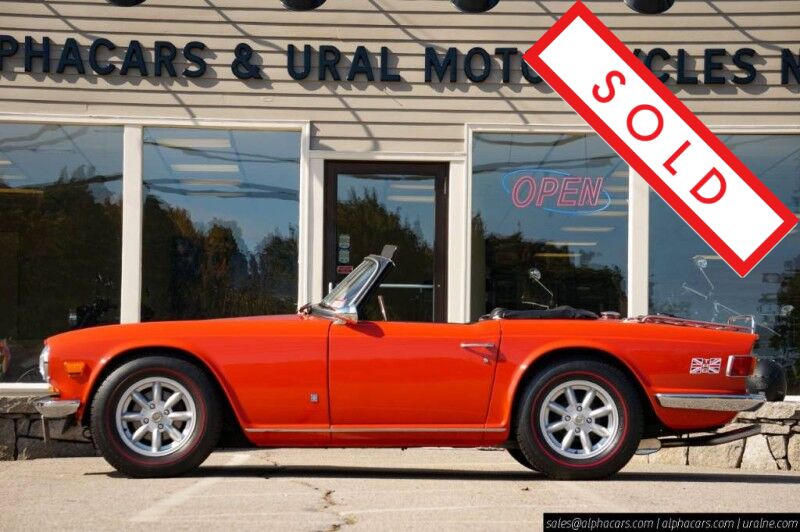 1973 Triumph TR6 Roadster Boston MA