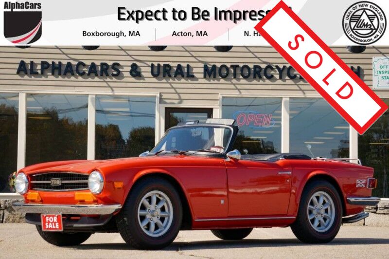 1973 Triumph TR6 Roadster Boston MA