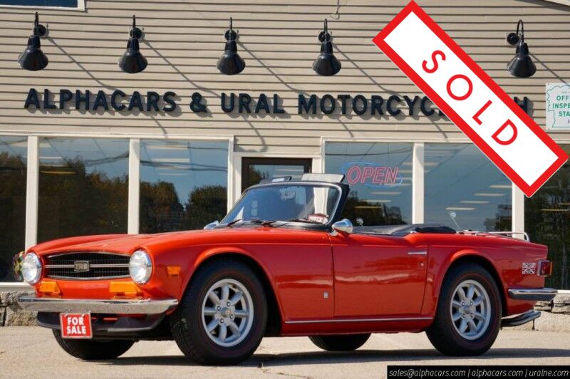 1973 Triumph TR6 Roadster Boston MA