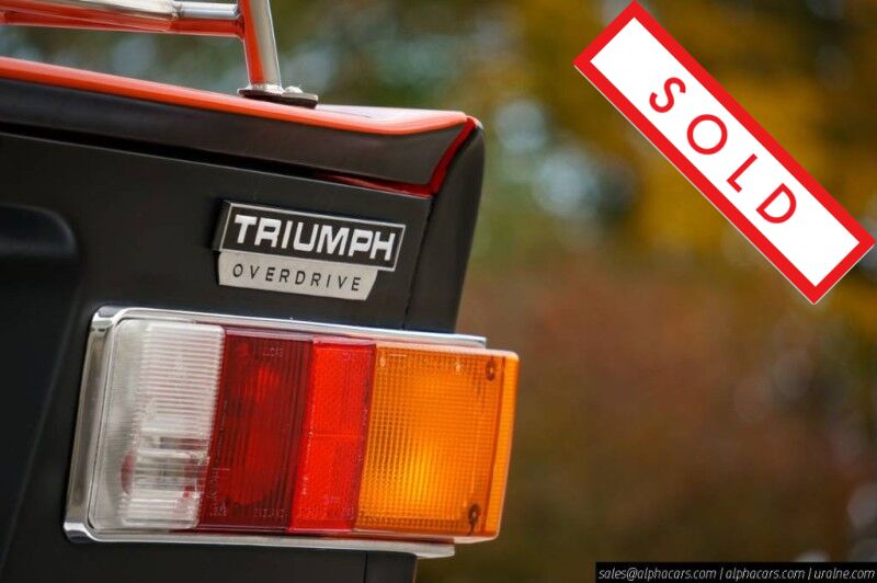 1973 Triumph TR6 Roadster Boston MA