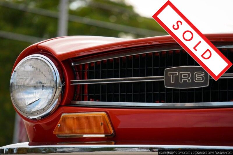 1973 Triumph TR6 Roadster Boston MA