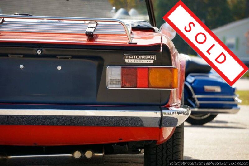 1973 Triumph TR6 Roadster Boston MA