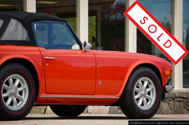 1973 Triumph TR6 Roadster Boston MA