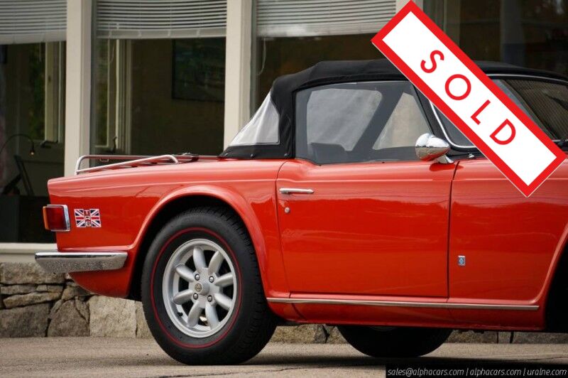 1973 Triumph TR6 Roadster Boston MA
