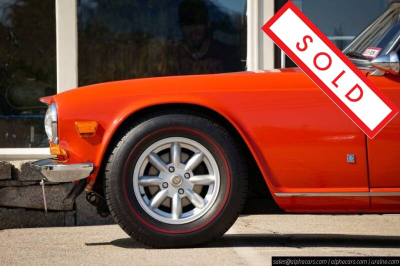 1973 Triumph TR6 Roadster Boston MA
