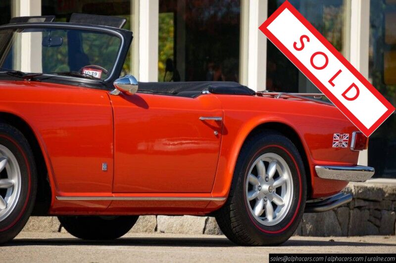 1973 Triumph TR6 Roadster Boston MA
