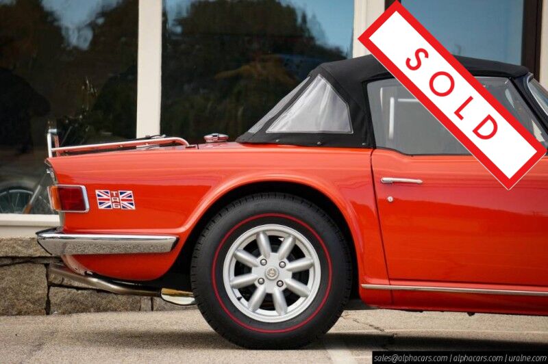 1973 Triumph TR6 Roadster Boston MA