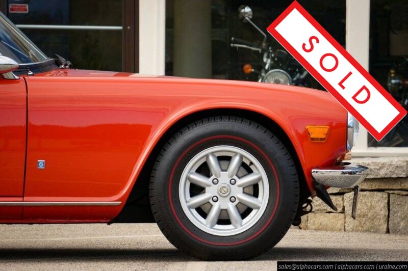 1973 Triumph TR6 Roadster Boston MA