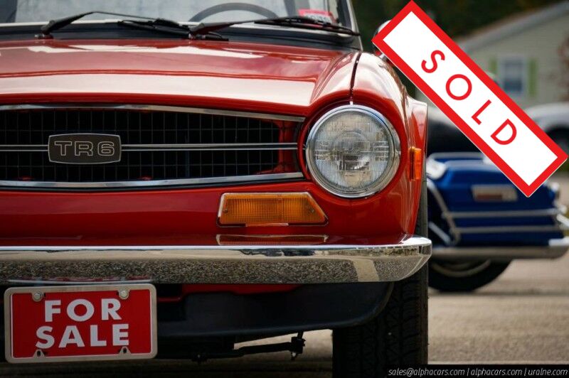 1973 Triumph TR6 Roadster Boston MA