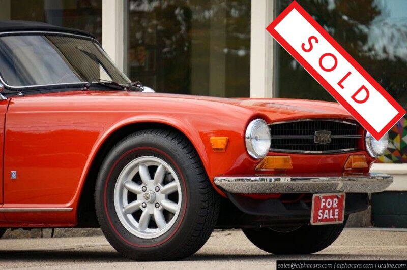 1973 Triumph TR6 Roadster Boston MA
