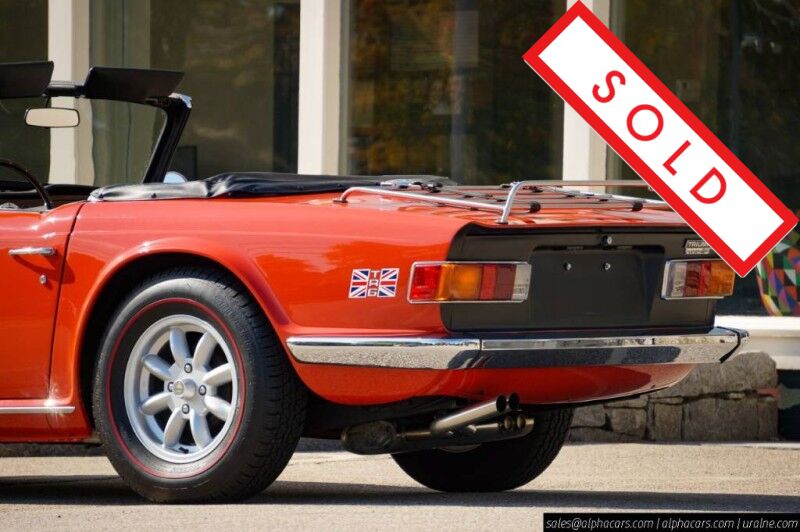 1973 Triumph TR6 Roadster Boston MA
