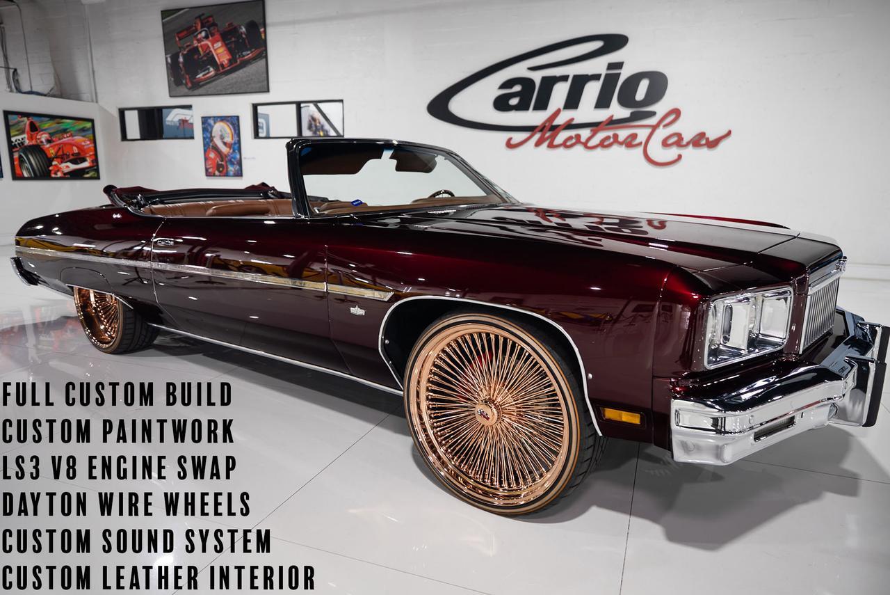 1975 Chevrolet Caprice Classic full custom build, LS engine swap, Dayton wire wheels, custom paint/interior/sound system AND MORE!!