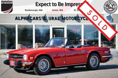1976 Triumph TR6 Roadster Boston MA