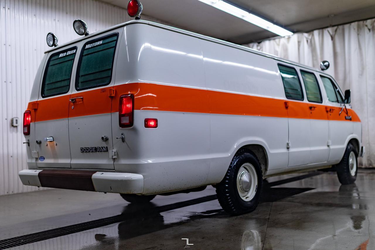 1983 Dodge Ram Van B250 Extended Load Red Deer AB