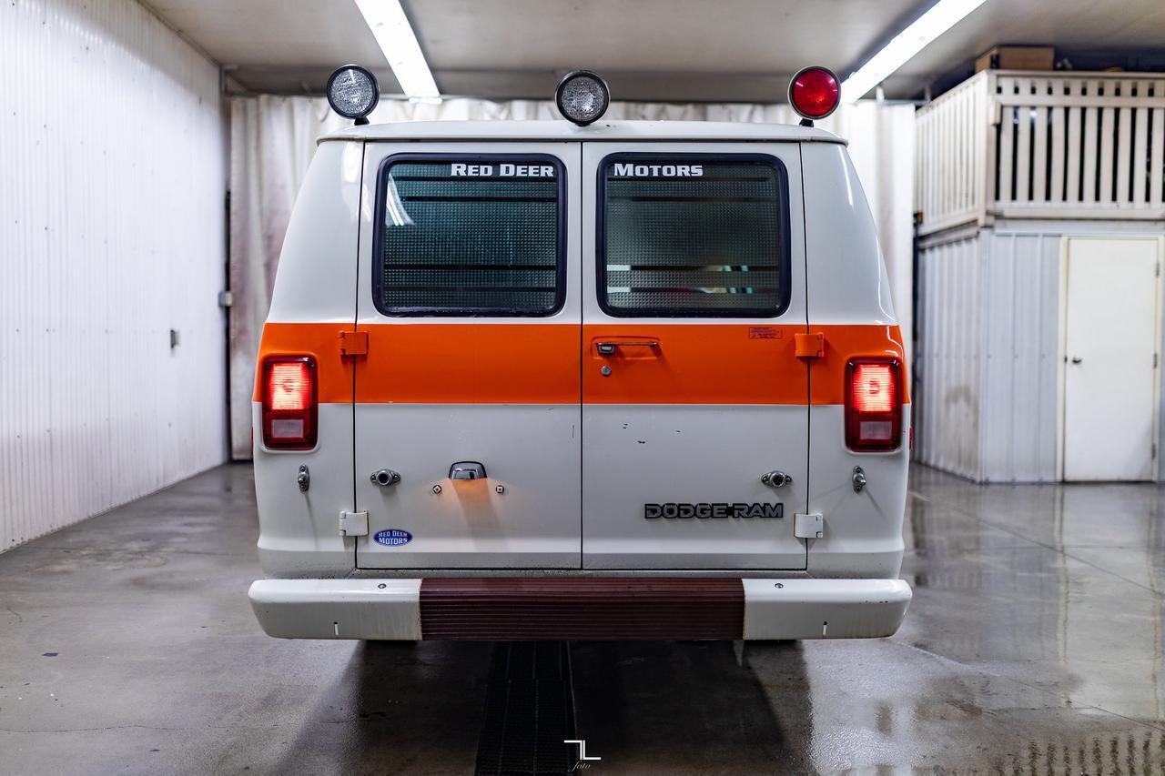 1983 Dodge Ram Van B250 Extended Load Red Deer AB