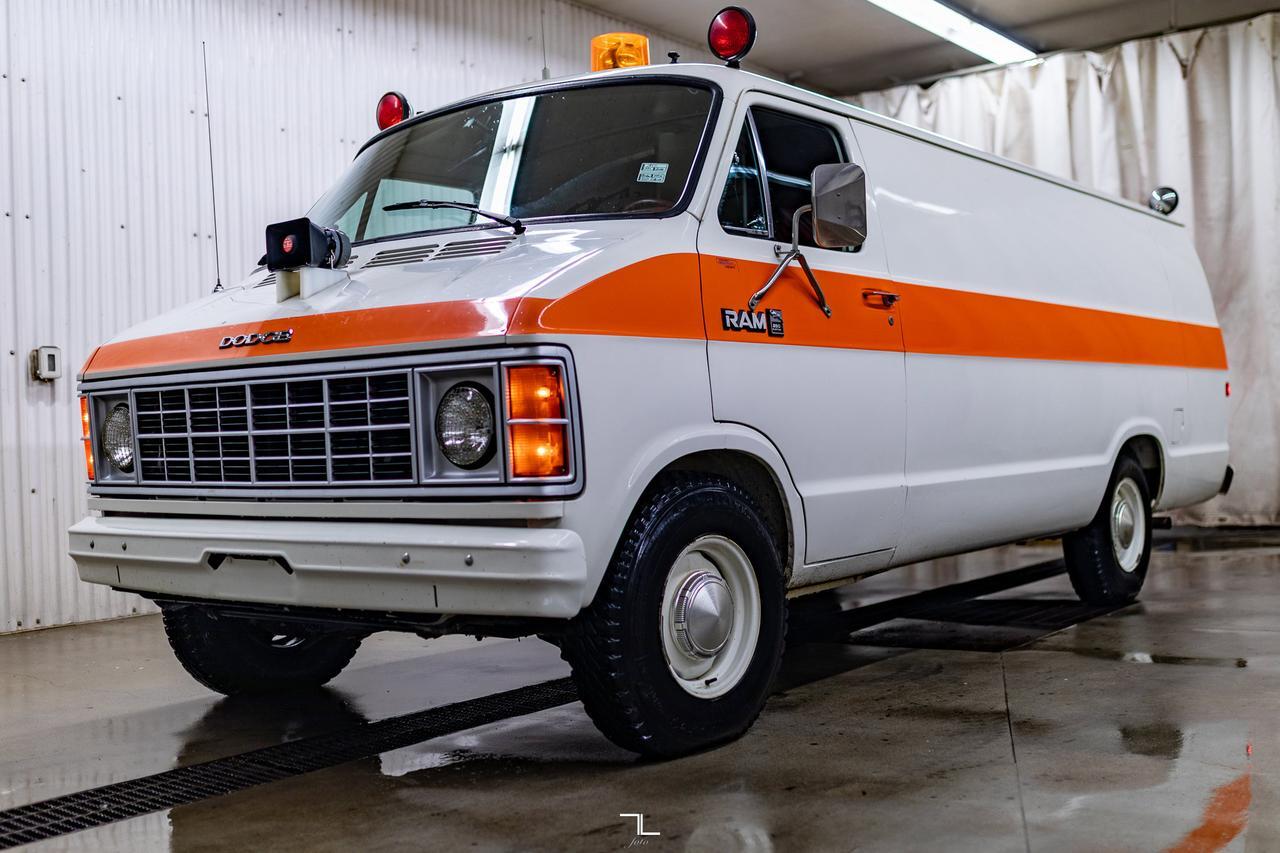 1983 Dodge Ram Van B250 Extended Load Red Deer AB