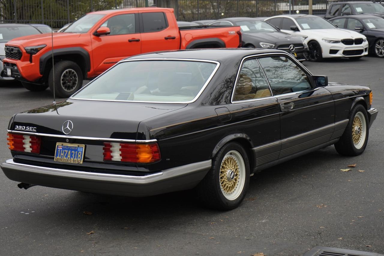 1983 Mercedes-Benz 380 Series 380SEC Walnut Creek CA