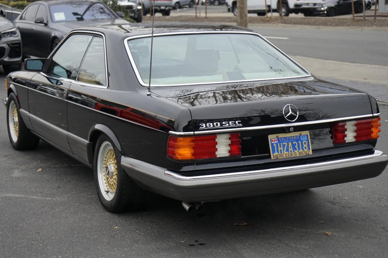1983 Mercedes-Benz 380 Series 380SEC Walnut Creek CA