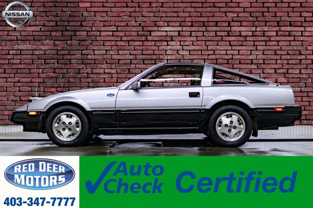 1984 Nissan 300 ZX T-Top Coupe Manual Leather Pseat Red Deer AB