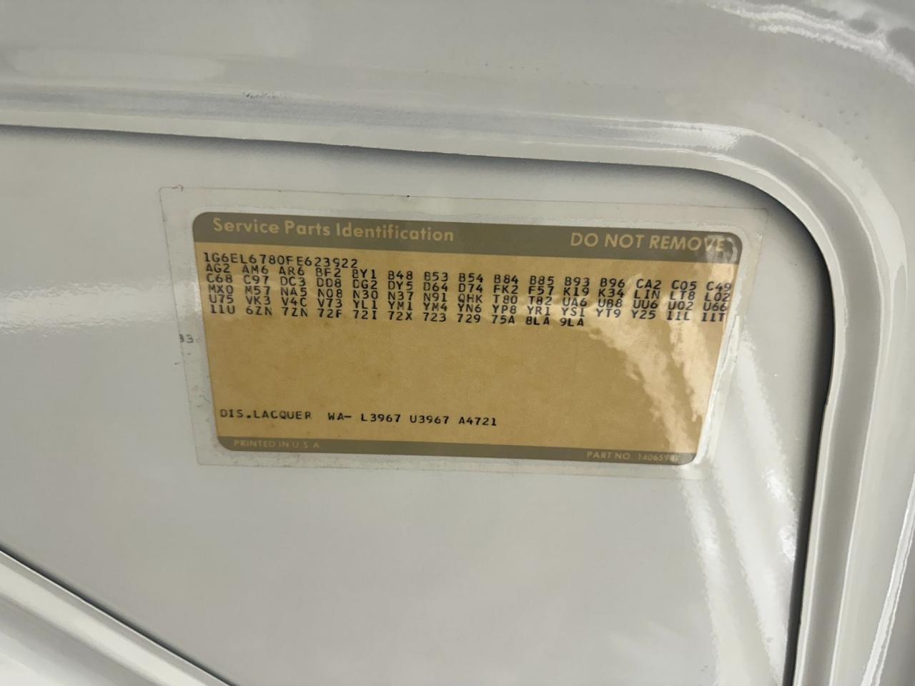 1985 Cadillac Eldorado Biarritz Houston TX