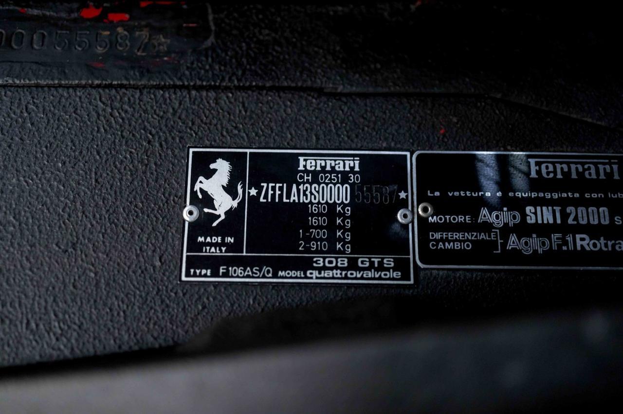 1985 Ferrari 308GTSI Marietta GA