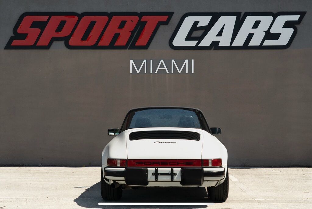 1985 Porsche 911 Carrera Targa Miami FL