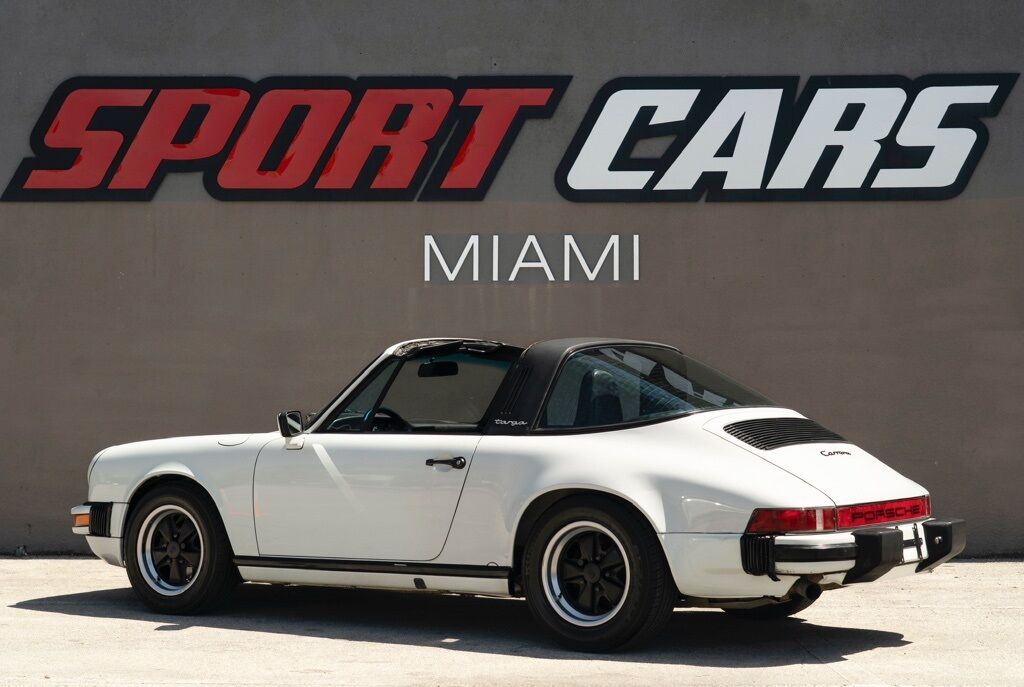 1985 Porsche 911 Carrera Targa Miami FL