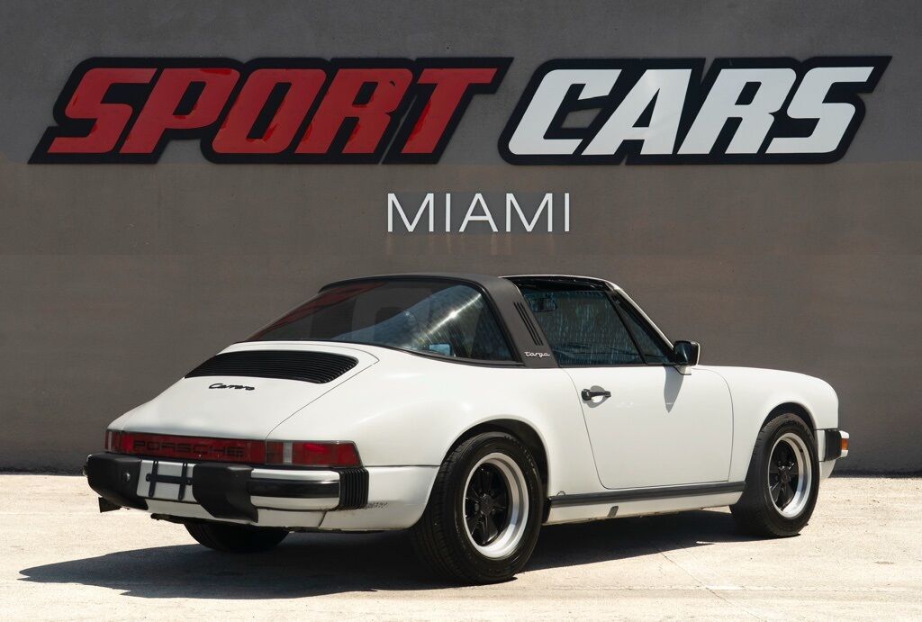 1985 Porsche 911 Carrera Targa Miami FL