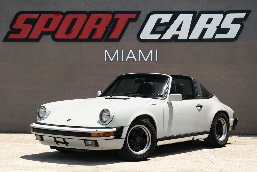 1985 Porsche 911 Carrera Targa Miami FL