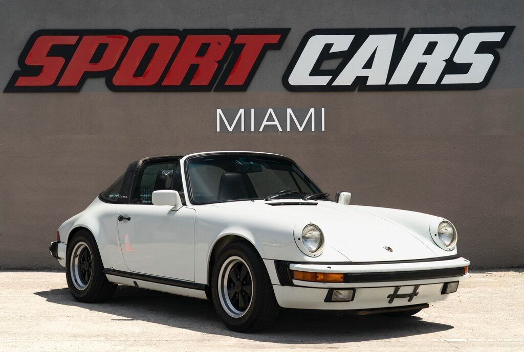 1985 Porsche 911 Carrera Targa Miami FL