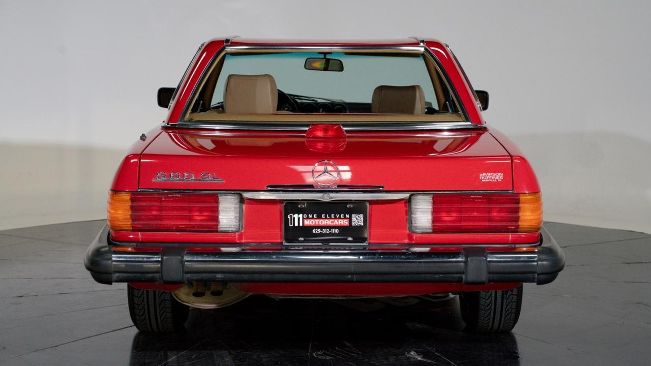 1986 Mercedes-Benz 560 Series 560SL Franklin TN