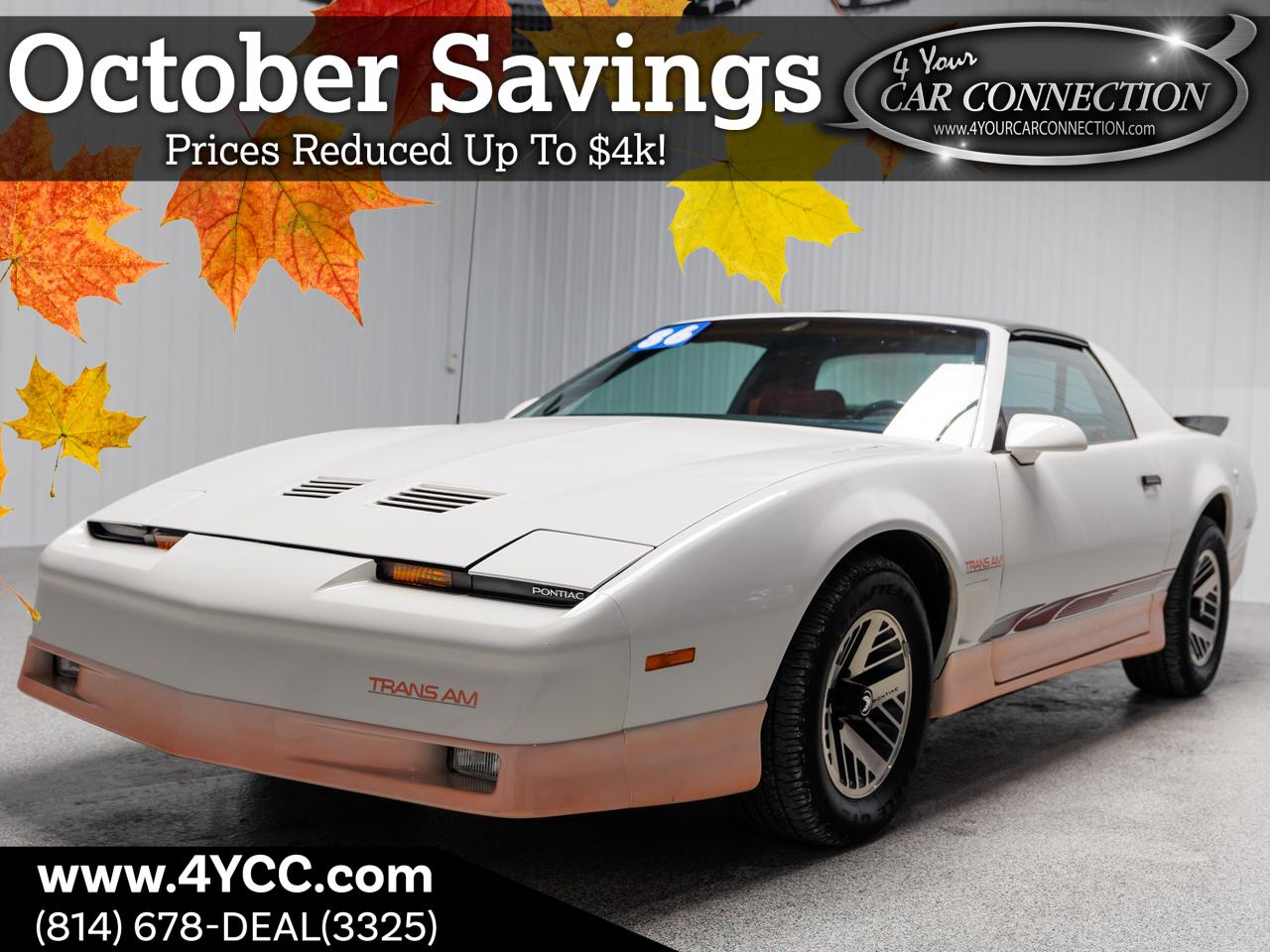 1986 Pontiac Firebird Trans Am Cranberry PA