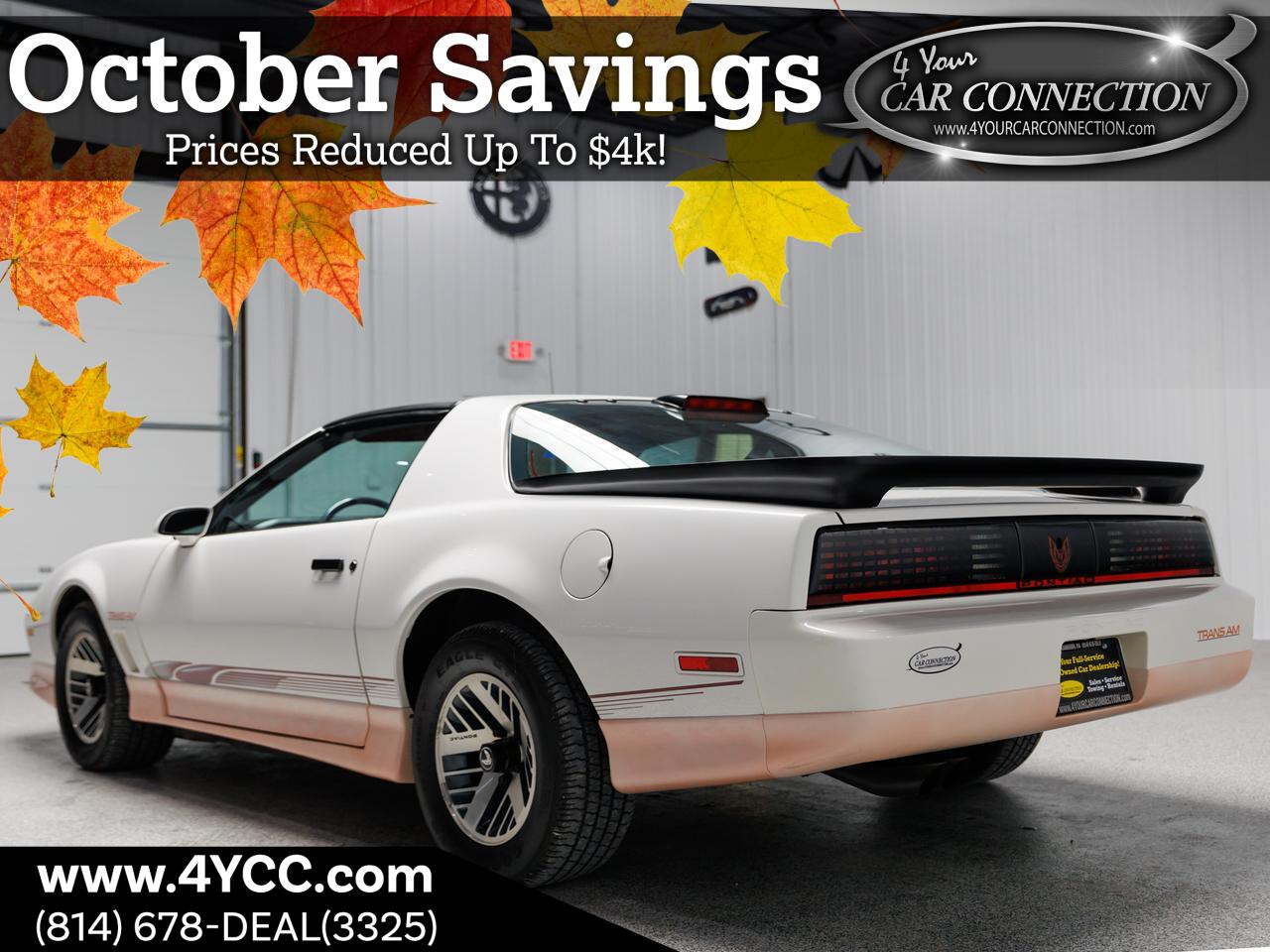 1986 Pontiac Firebird Trans Am Cranberry PA