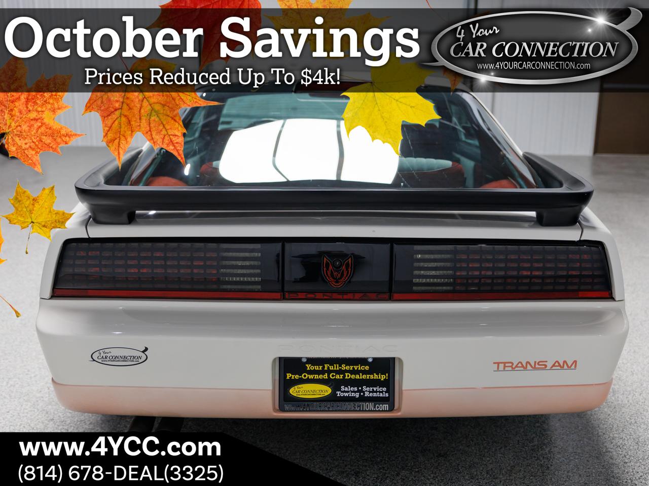 1986 Pontiac Firebird Trans Am Cranberry PA