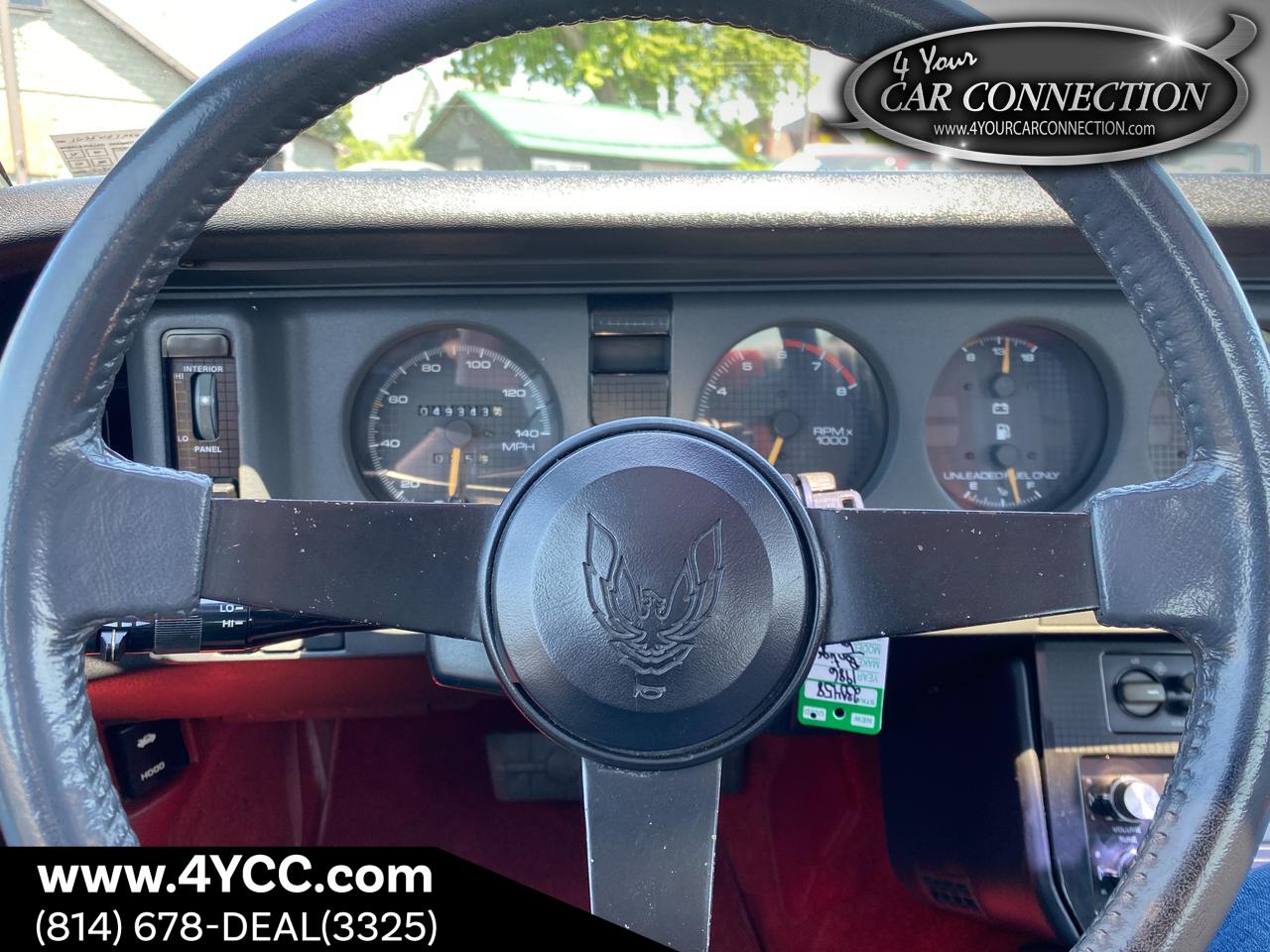 1986 Pontiac Firebird Trans Am Cranberry PA