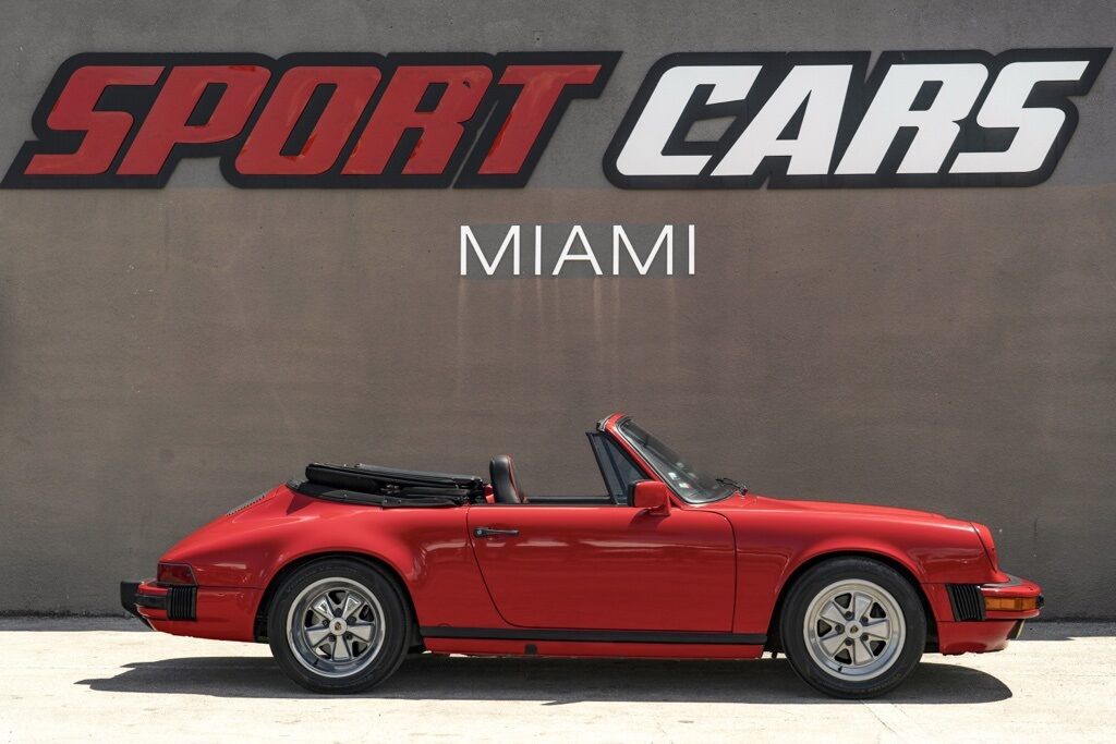 1986 Porsche 911 Carrera Convertible Miami FL
